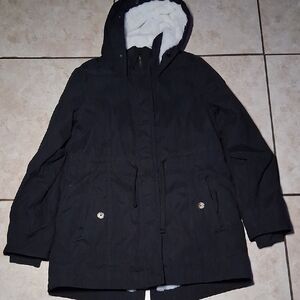 Hollister Black Hooded Jacket